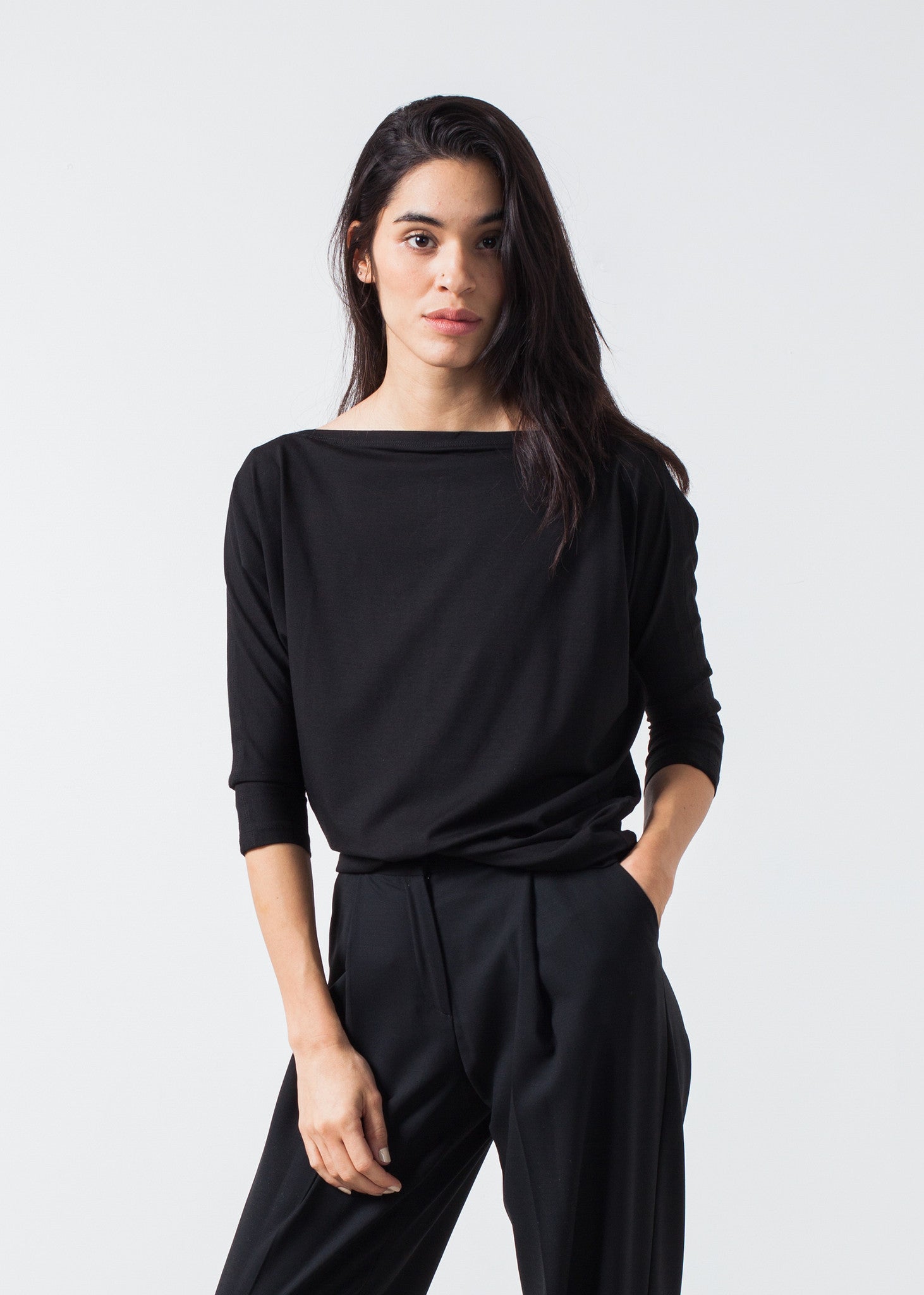 Boat Neck Top
